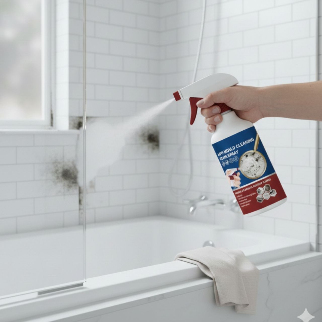 A powerful aid for removing mould stains