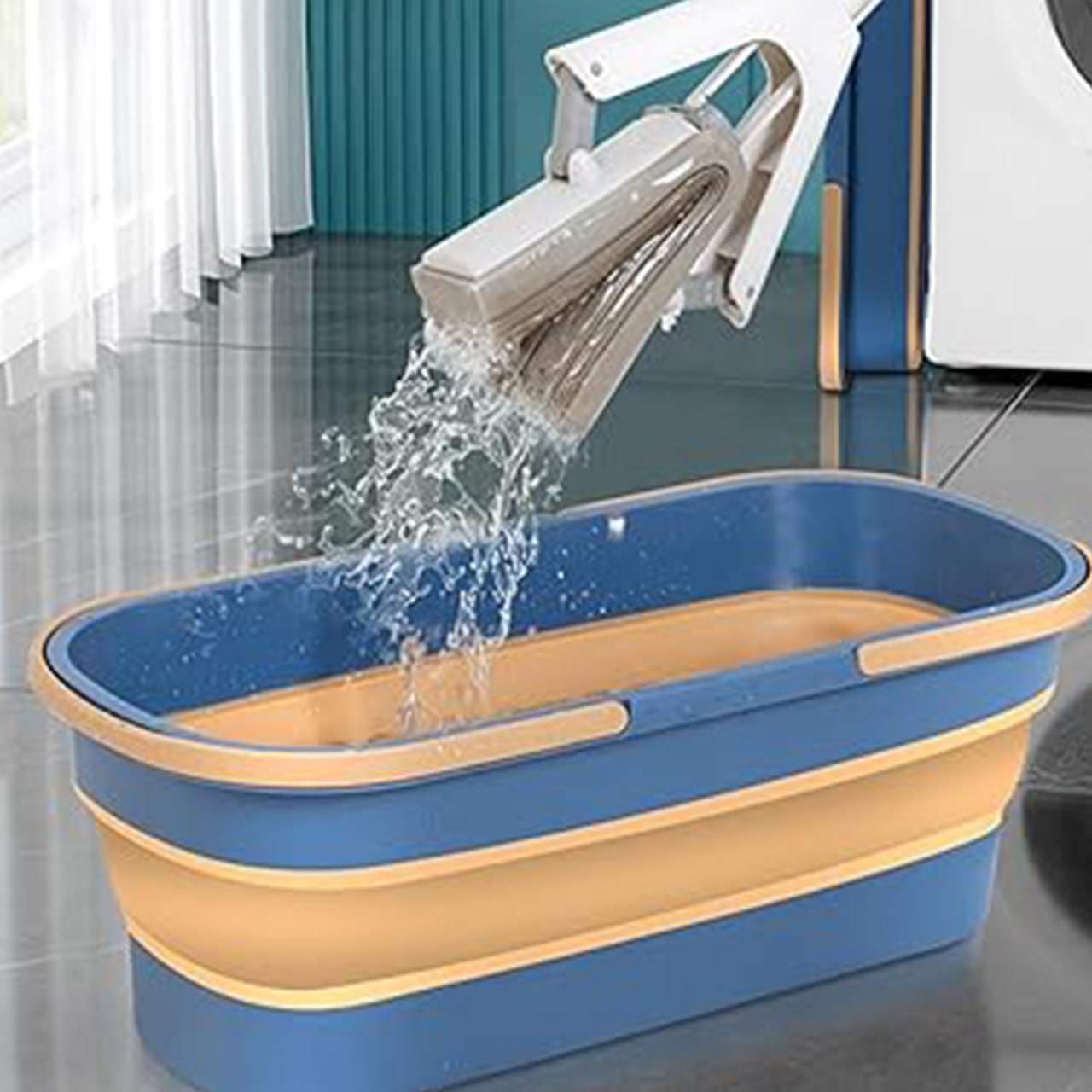 MopBundle, 360° cleaning tool and foldable bucket for easy cleaning - Image 7
