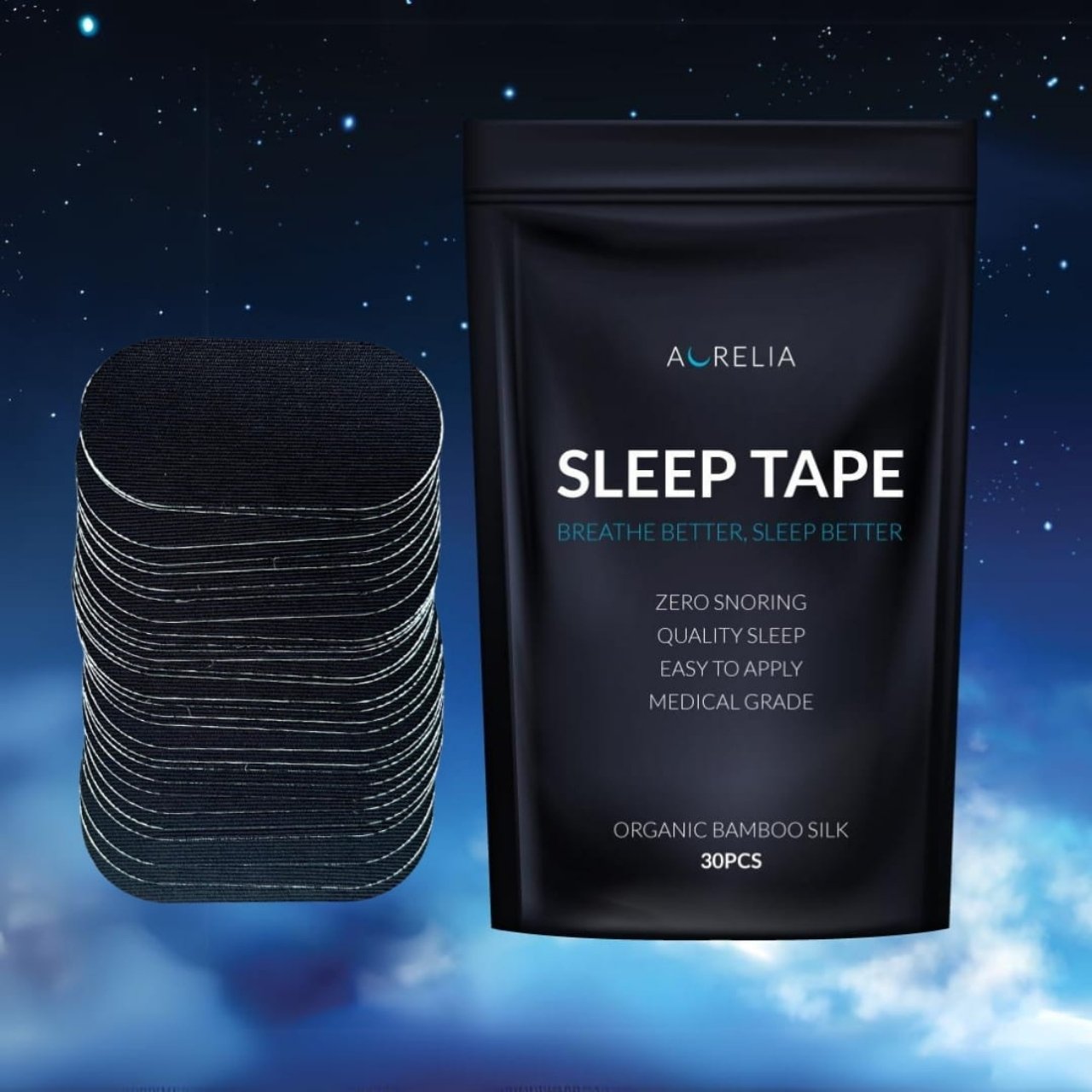 They support breathing through the nose for better quality sleep!