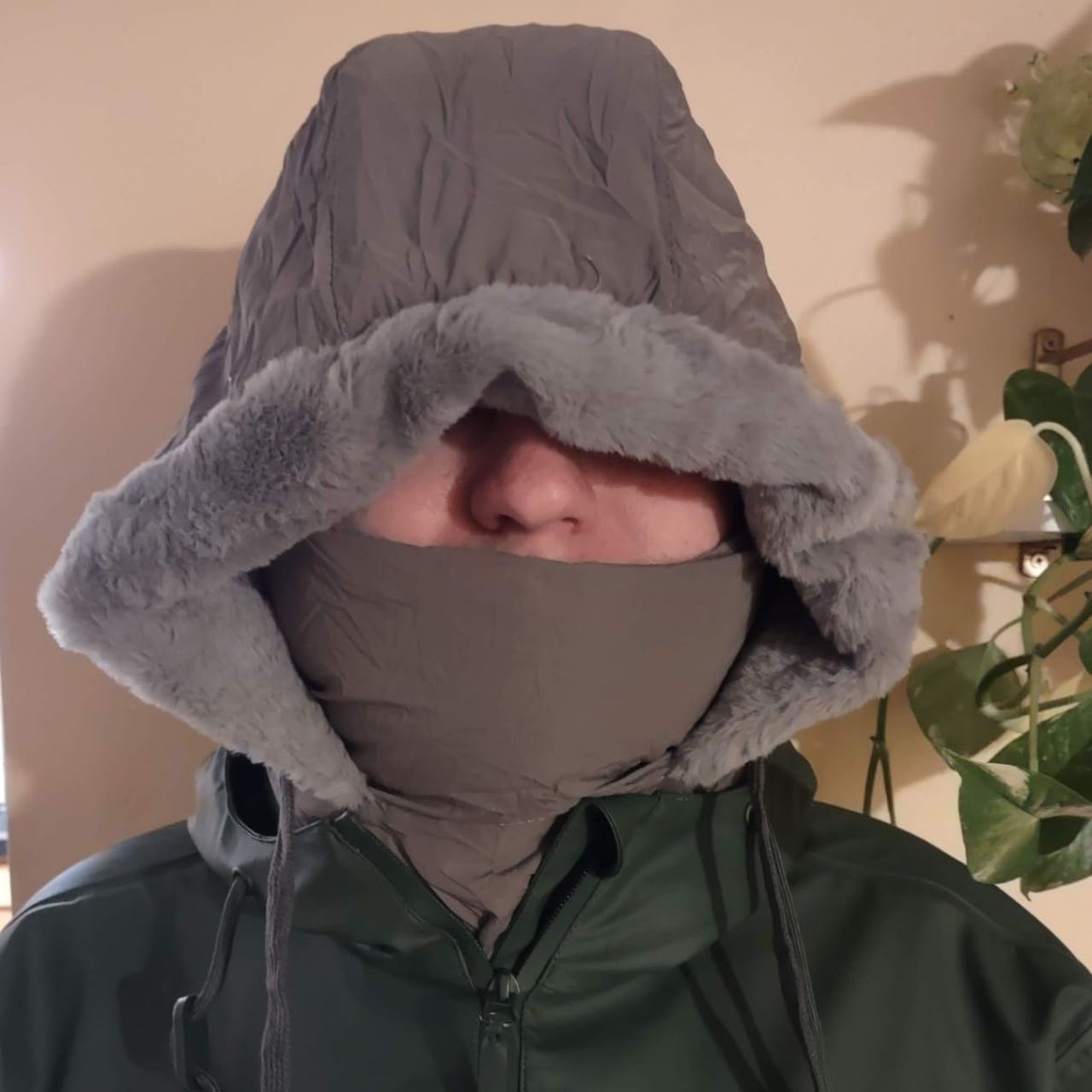 MuffHat, winter cap with scarf and mask - Image 8