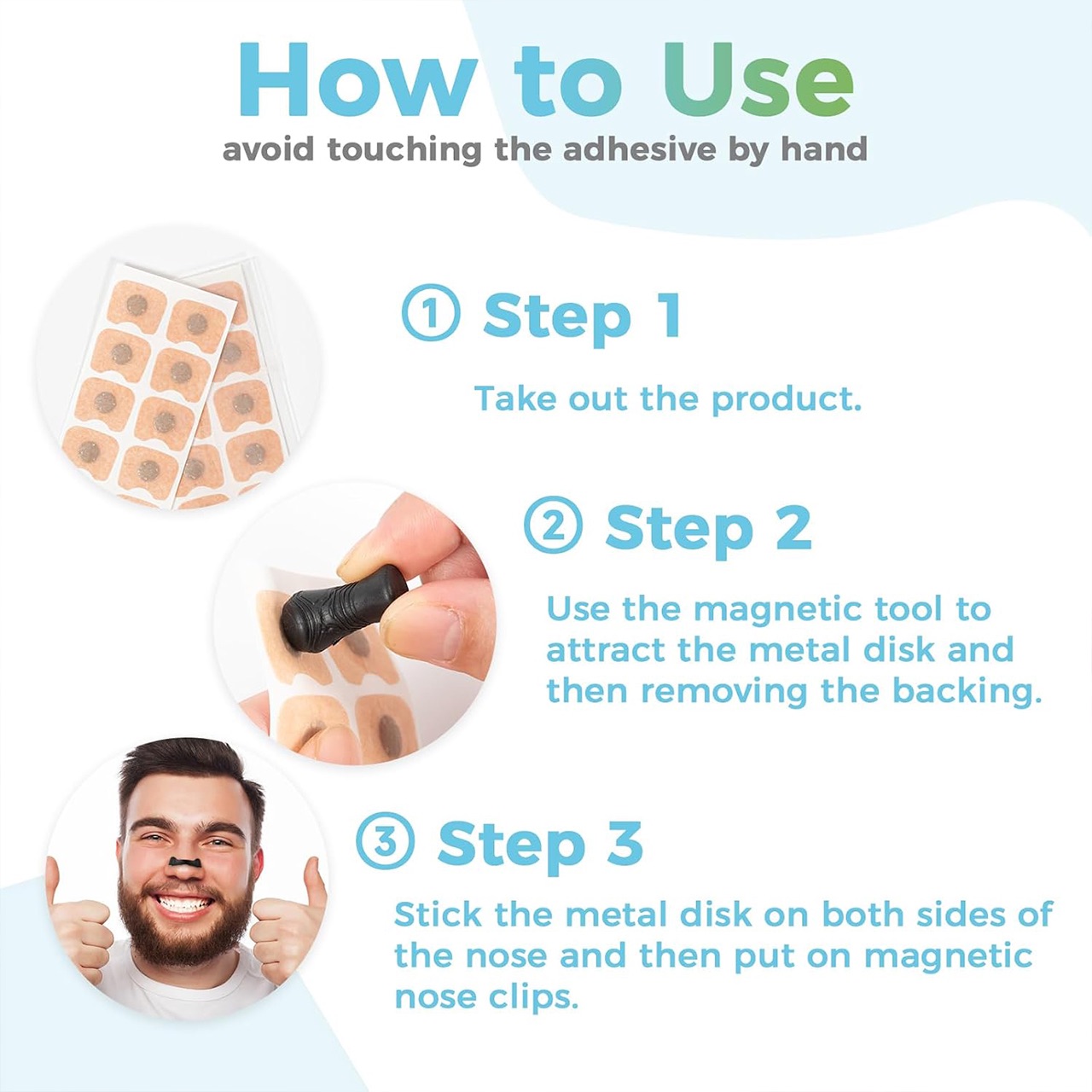 Improving airflow through the nasal passages.