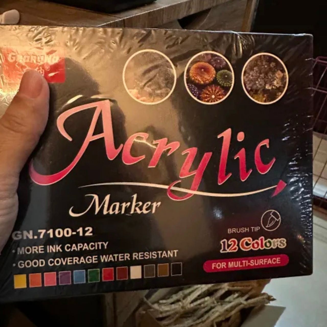 PaintAcrylic, acrylic markers (12 pieces) - Image 2
