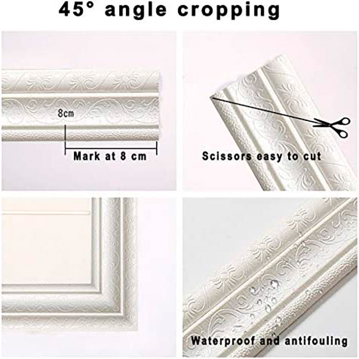The self-adhesive sticker is water, oil, heat, moisture and impact resistant!