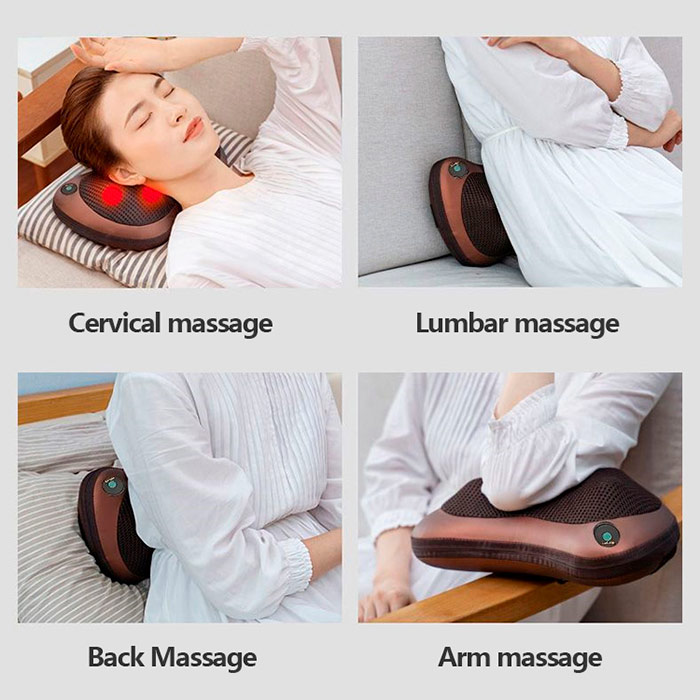 It has a timer that allows the cushion to switch off automatically after 15 minutes!