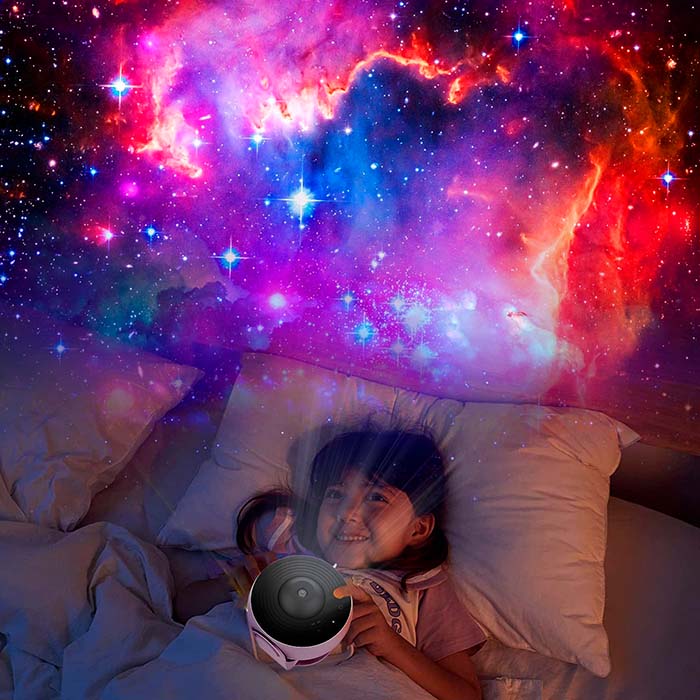 Planetarium, a night projector that shows 12 different types of galaxies, constellations and planets - Image 4