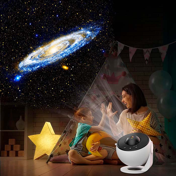 Planetarium, a night projector that shows 12 different types of galaxies, constellations and planets - Image 3