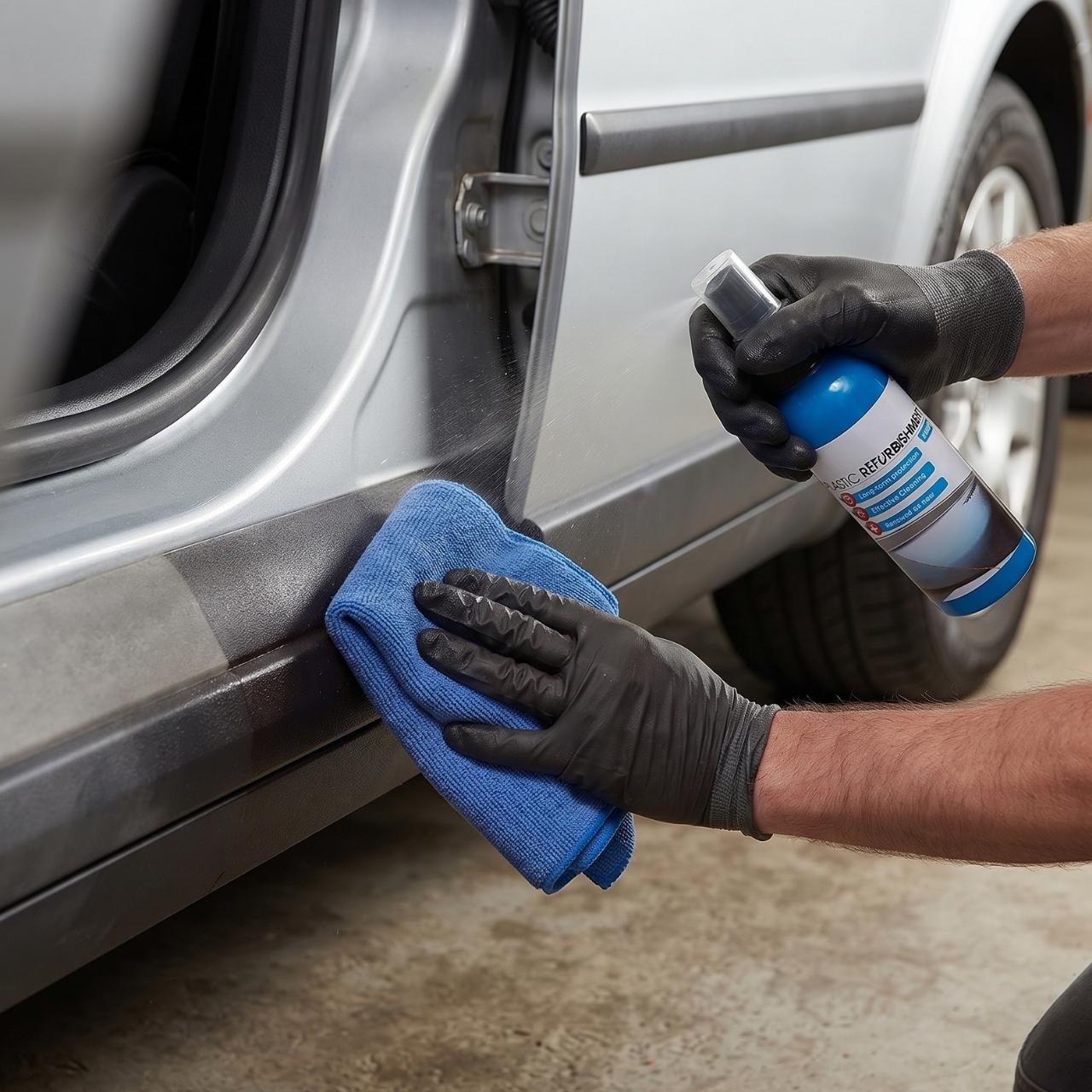 Dashboard Restorer Set, PlasticRestorer - Image 2