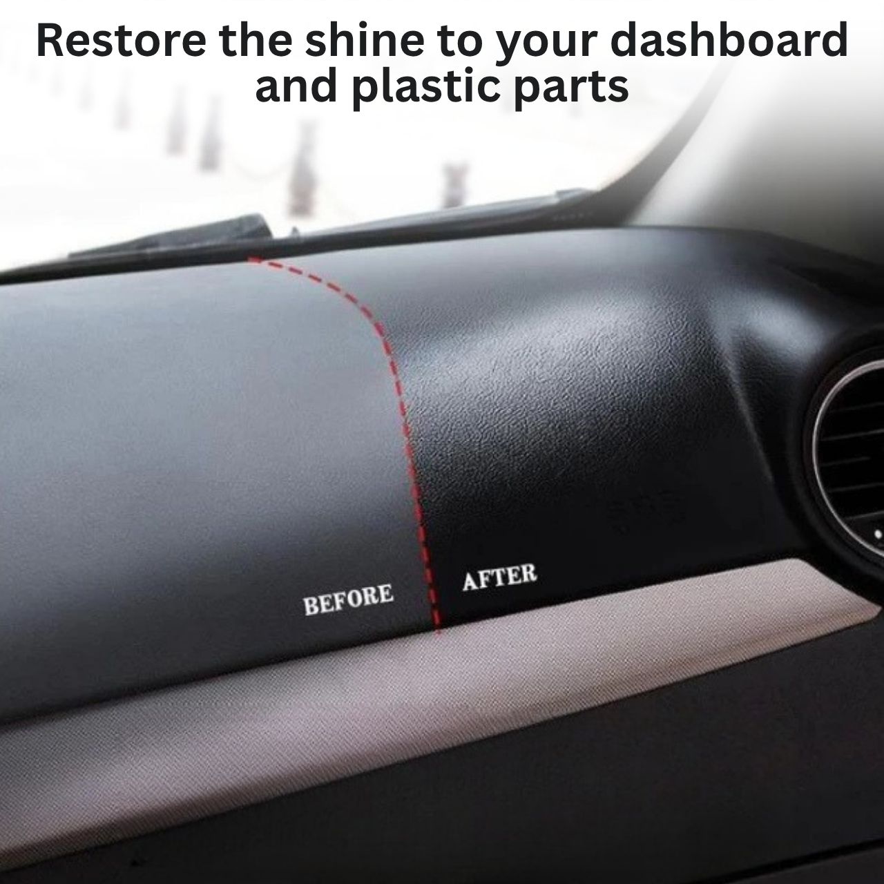 Dashboard Restorer Set, PlasticRestorer - Image 5