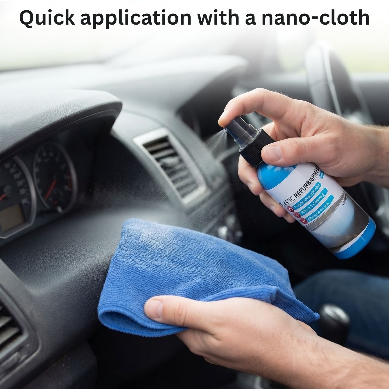 Dashboard Restorer Set, PlasticRestorer - Image 8