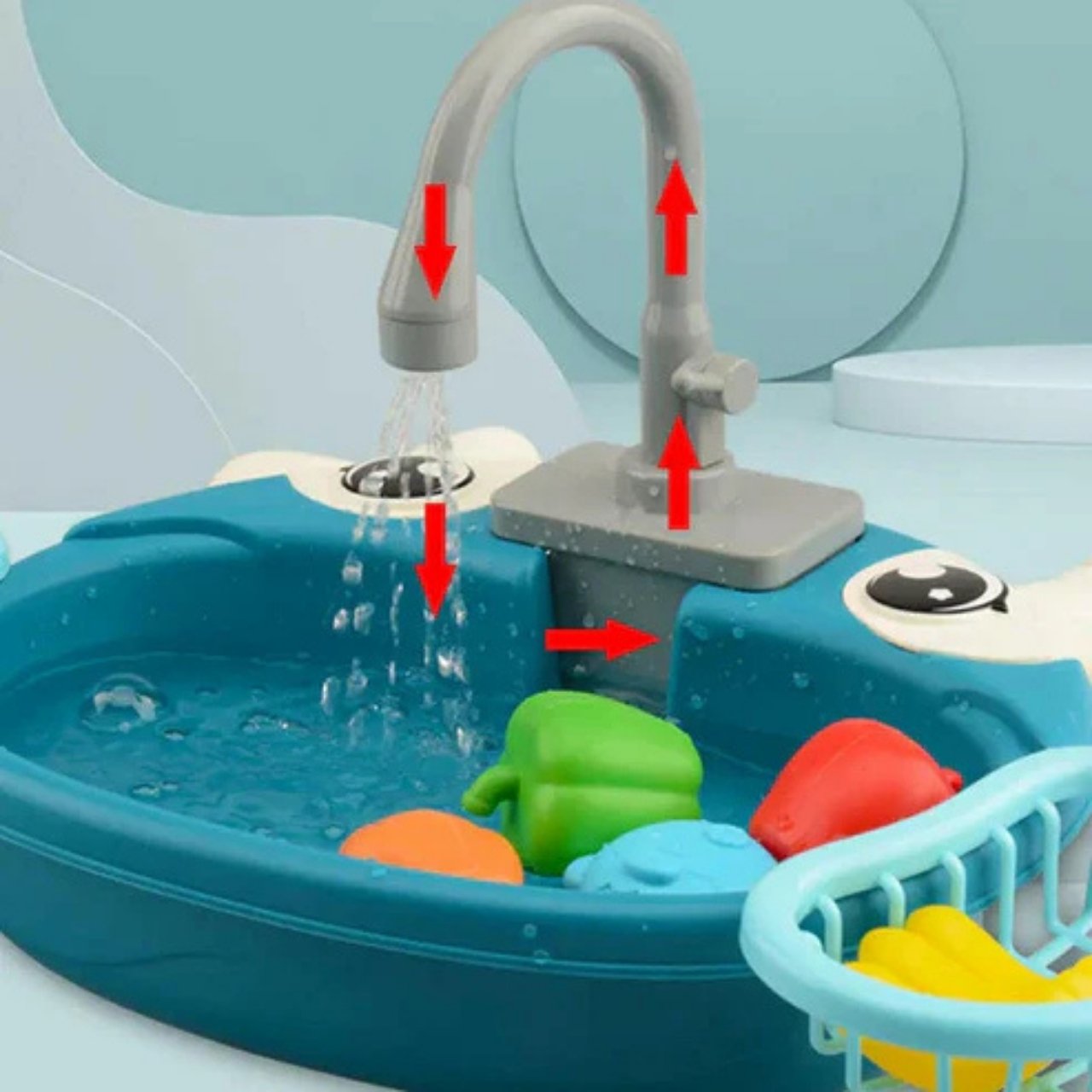 The durable material, rounded edges and compact size allow for safe and carefree play both at home and on holiday.