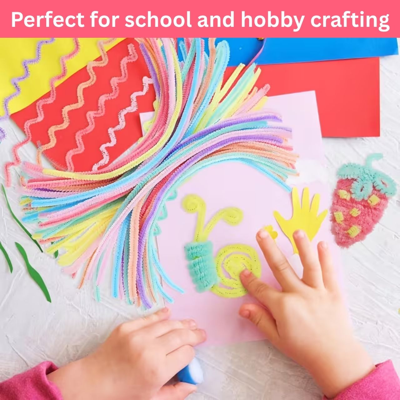 Creative Fuzzy Pipe Cleaners, PlushSticks - Image 6