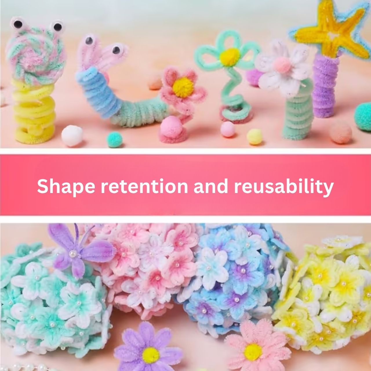 Creative Fuzzy Pipe Cleaners, PlushSticks - Image 7