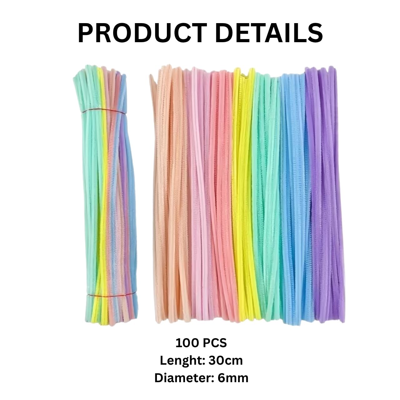 Creative Fuzzy Pipe Cleaners, PlushSticks - Image 10