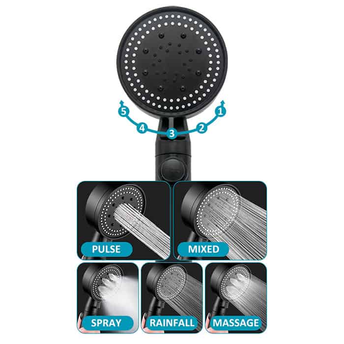 PressureShowerBlack