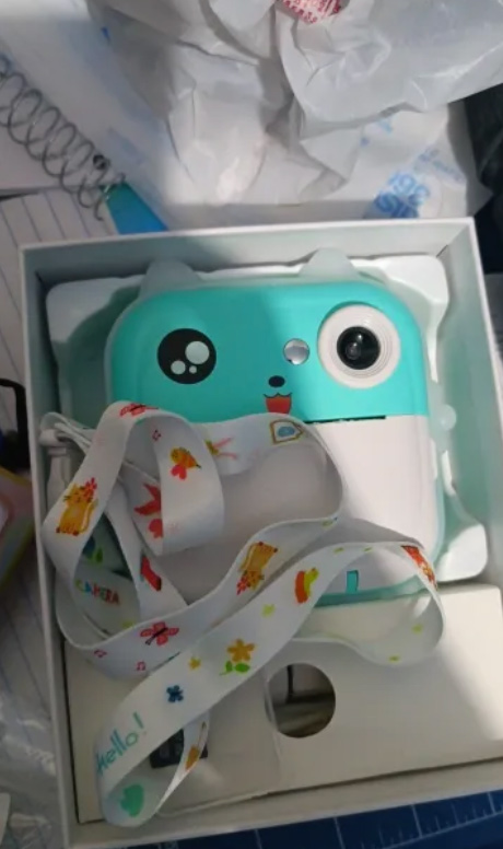 PrintBundle, set with instant photo camera, 2 rolls of paper, USB cable, wrist strap and Micro SD card - Image 10