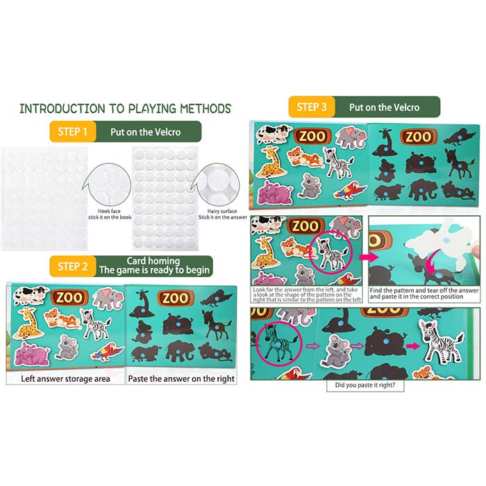QuietBook, a quiet book that stimulates all areas of a child's development - Image 2