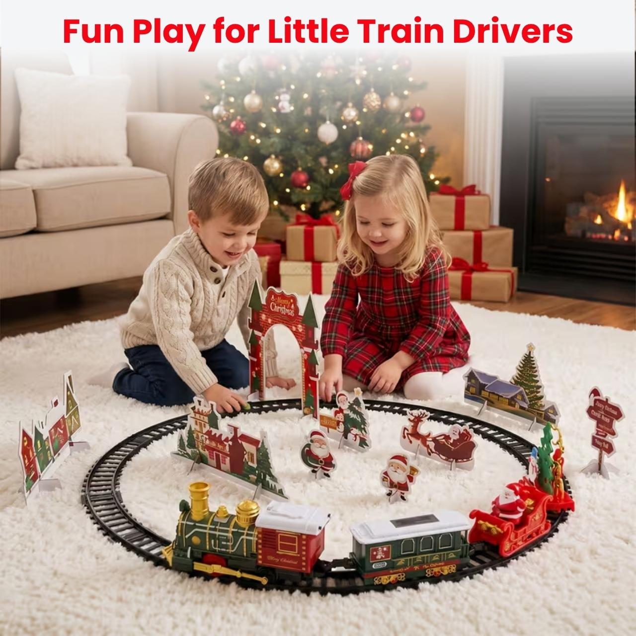 Battery-Powered Christmas Train, RailTrain - Image 5
