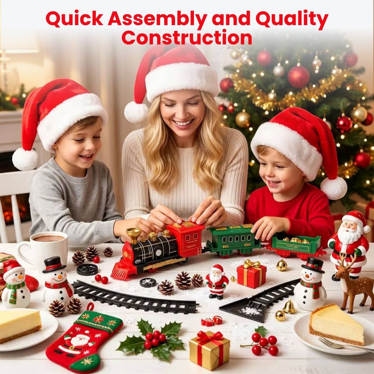 Battery-Powered Christmas Train, RailTrain - Image 6