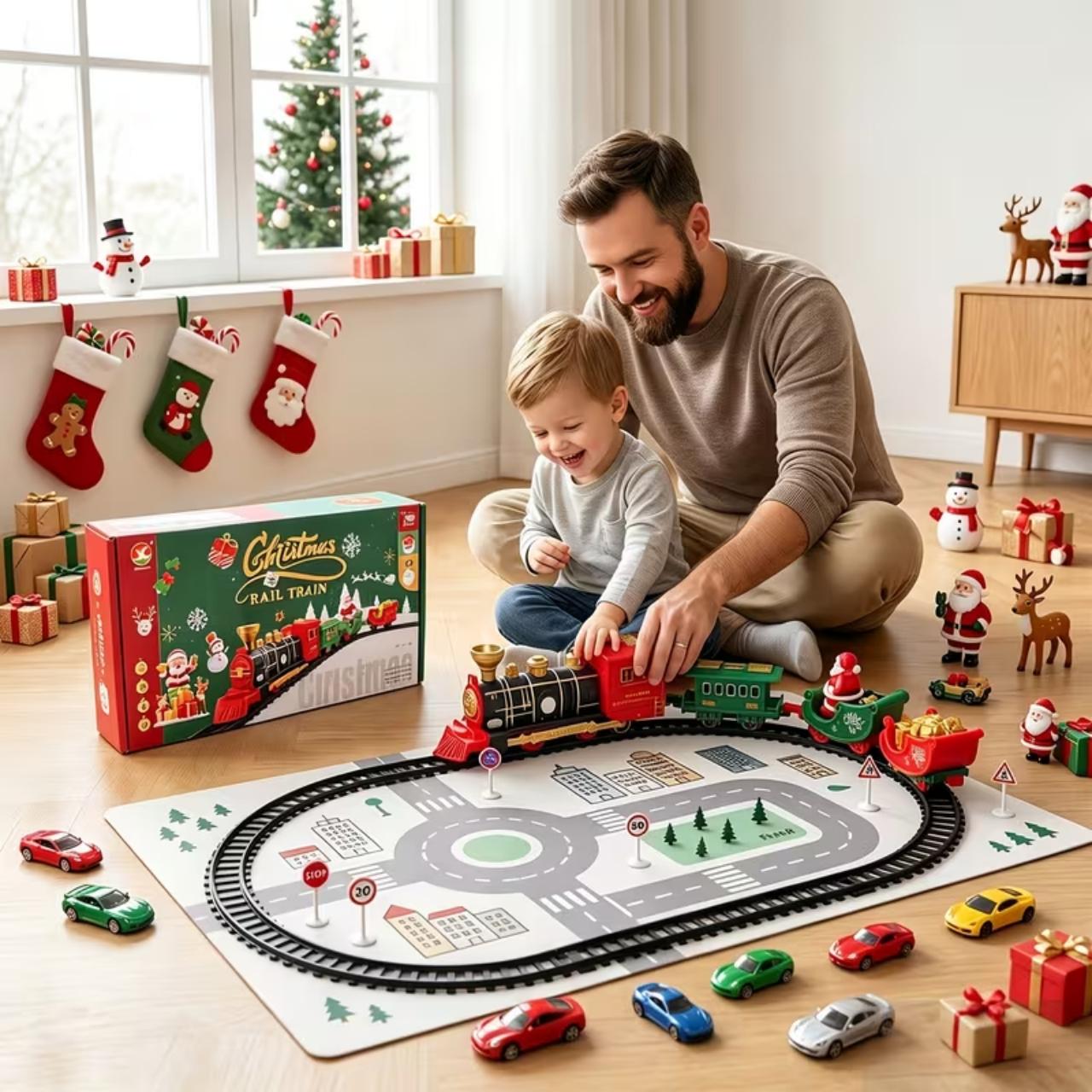 Battery-Powered Christmas Train, RailTrain - Image 9
