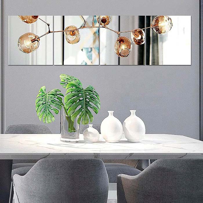 ReflectMirror, mirror effect wall stickers (4 pieces) - Image 7