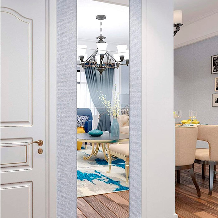 ReflectMirror, mirror effect wall stickers (4 pieces) - Image 9