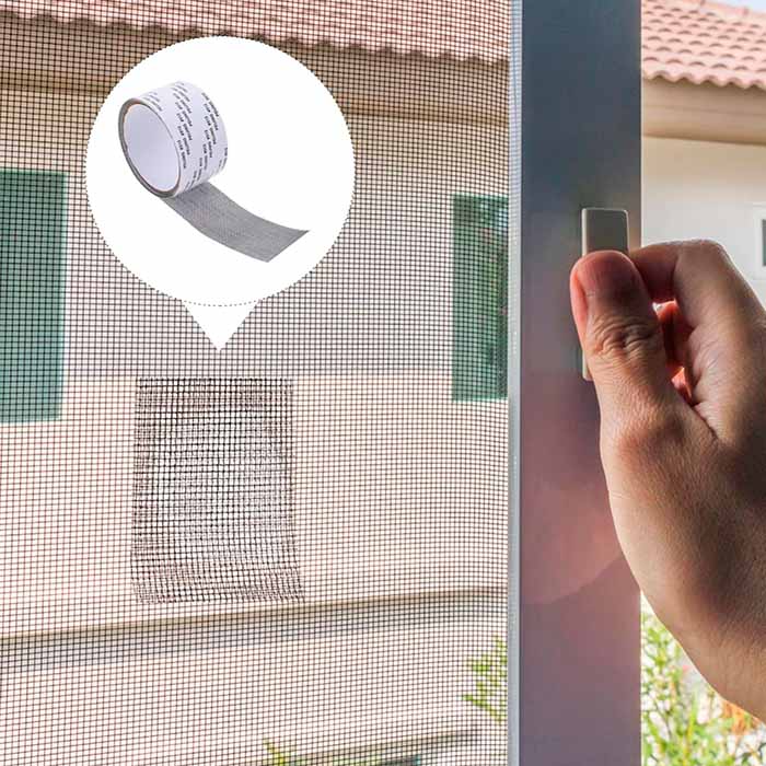 Installing the tape is easy, just cut, peel and stick.