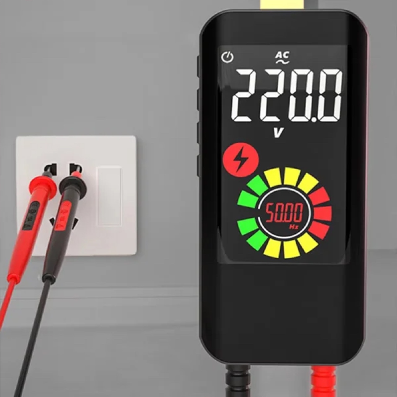 A reliable tester that allows you to easily check the electrical voltage.