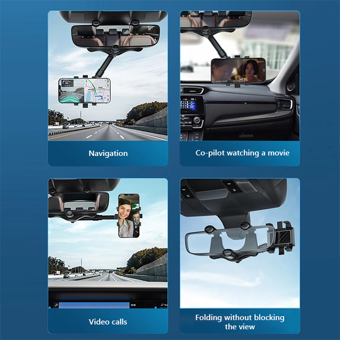 RotatableCarHolder, a 360-degree phone holder that can be mounted on the rear-view mirror - Image 8