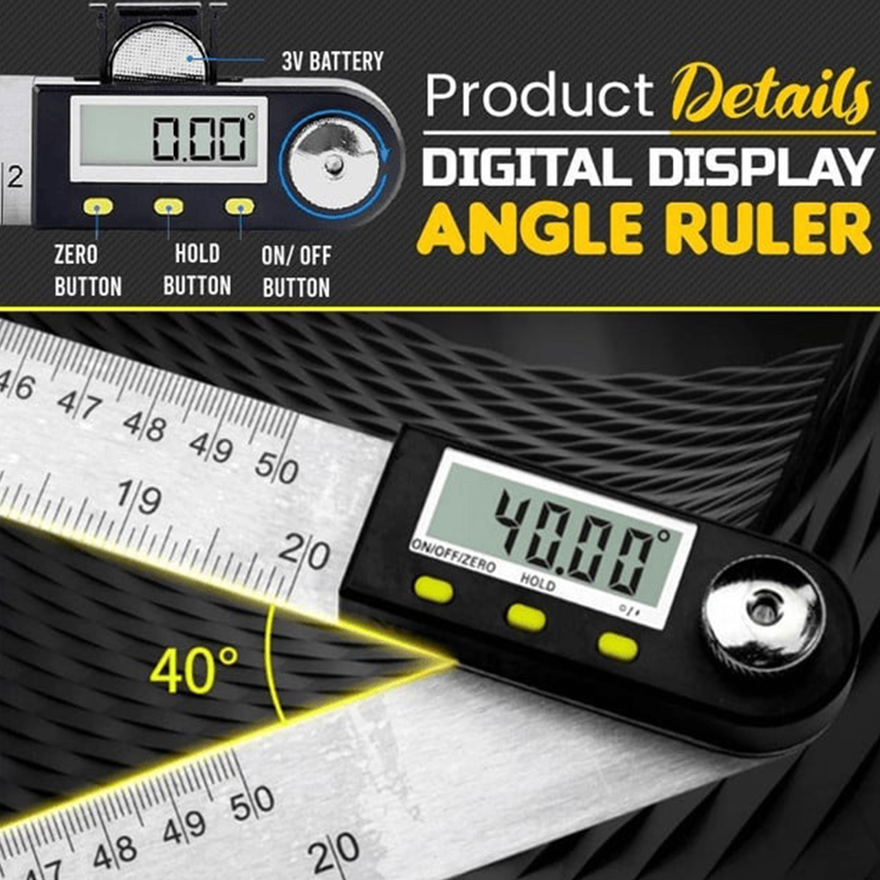 Ruler, digital angle ruler - Image 9