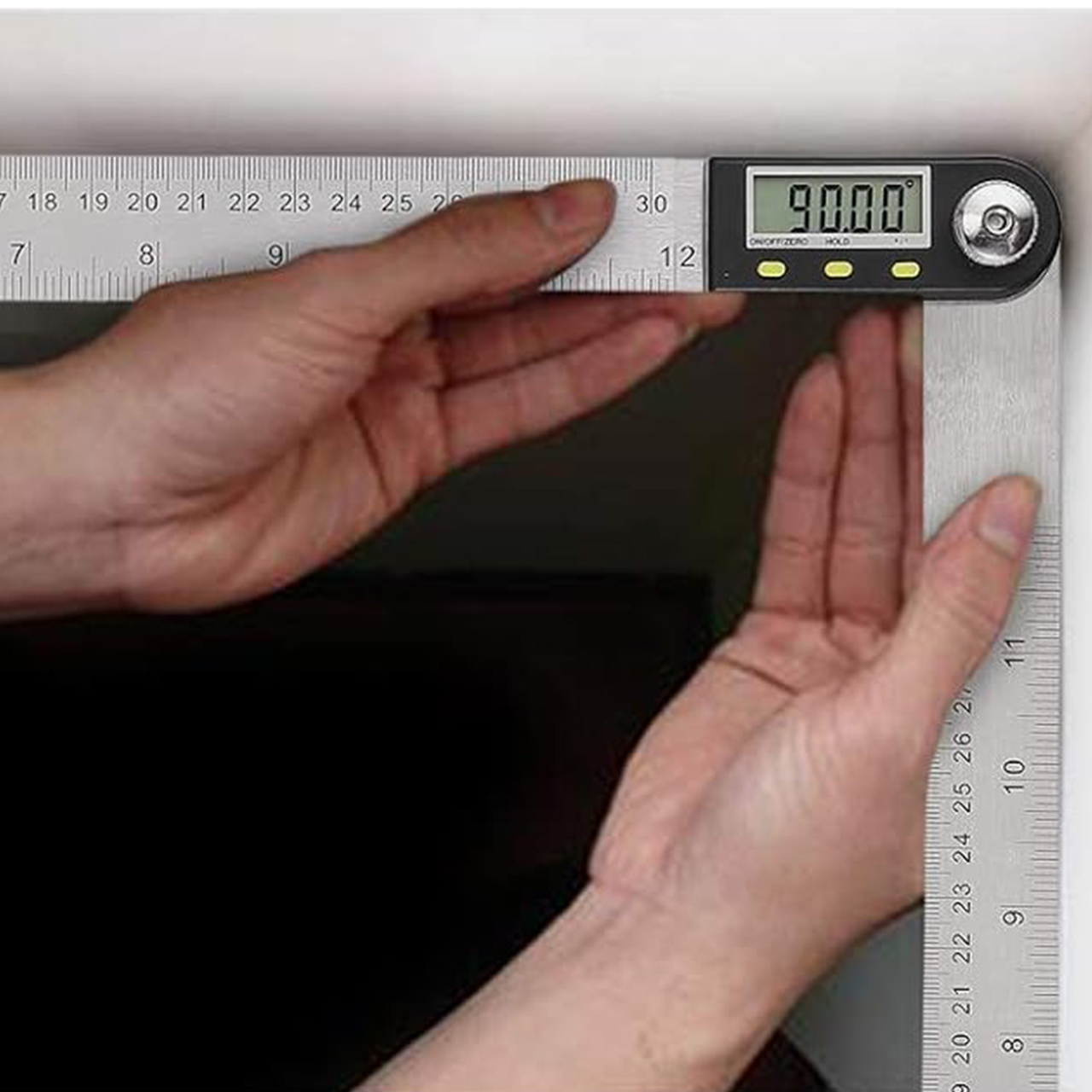 Measure angles up to 360 degrees!
