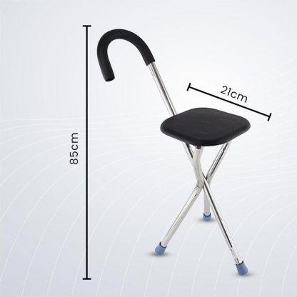 Folding pole with integrated seat, STAPS - Image 3