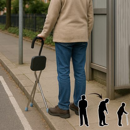 Folding pole with integrated seat, STAPS - Image 5