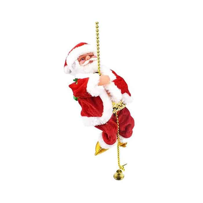 SantaStar, Santa Claus, playing music and climbing a rope - Image 1