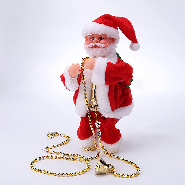SantaStar, Santa Claus, playing music and climbing a rope - Image 3