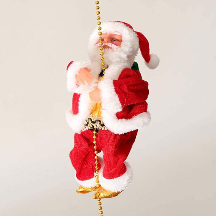 SantaStar, Santa Claus, playing music and climbing a rope - Image 4