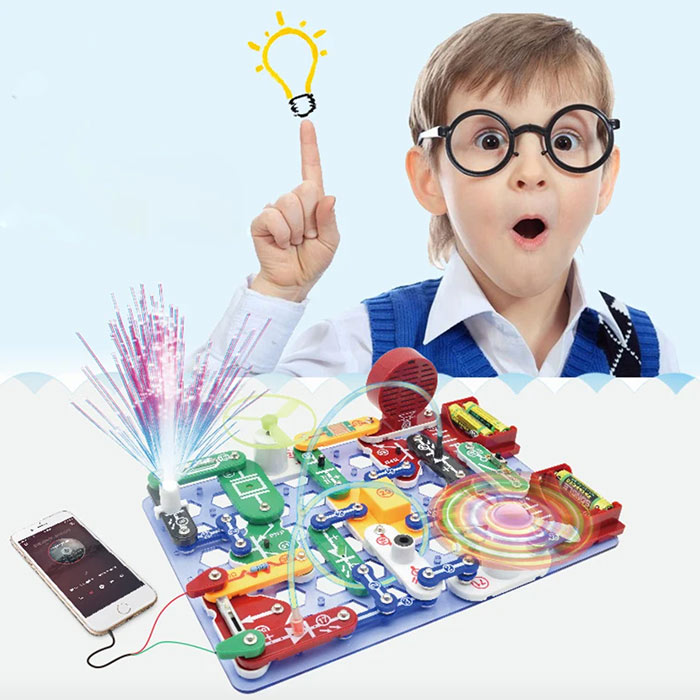 ScienceKit, a didactic toy where the child learns the basics of electricity (17-piece world) - Image 4