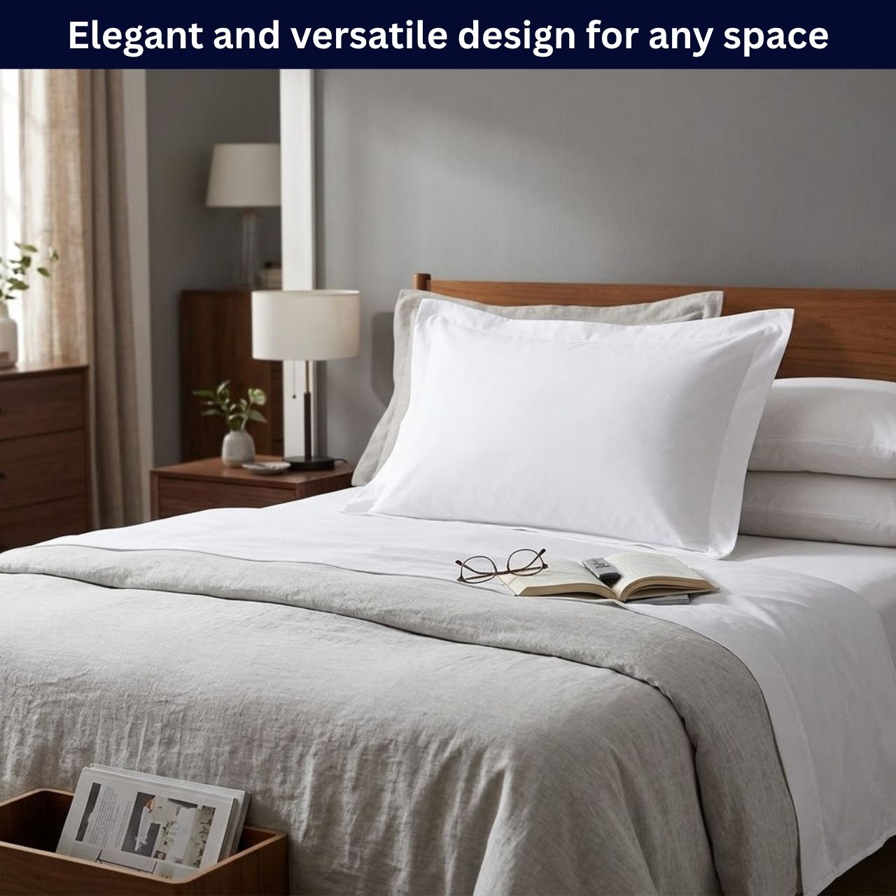 Ergonomic Pillow + Free Cotton Cover, SetComfy - Image 8