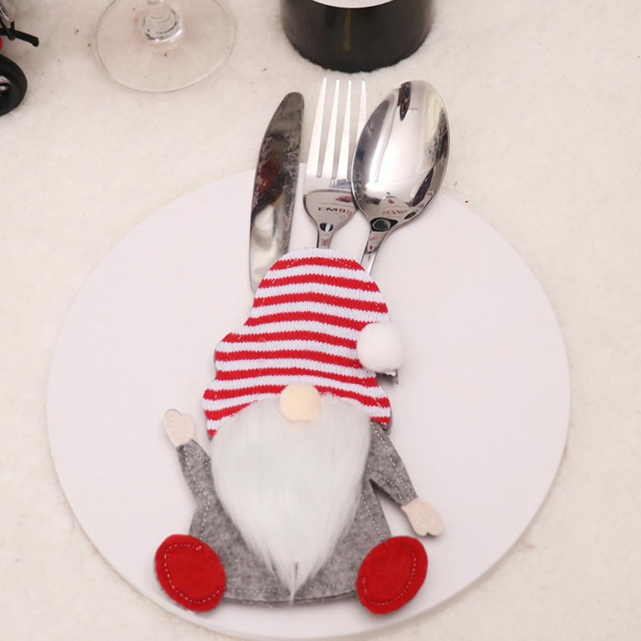 SetGnome, 3-piece cutlery set in gnome shape - Image 2