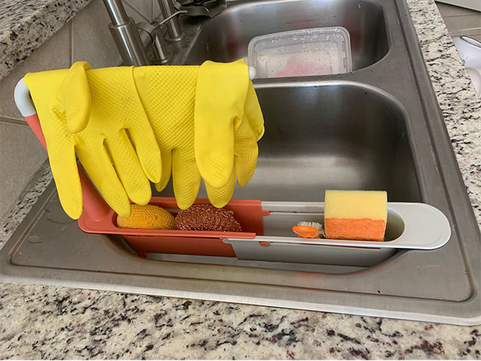 SinkRack, a flexible holder for the kitchen sink where you can stow your kitchen utensils - Image 10