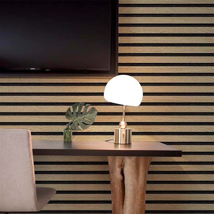 SlatWall, self-adhesive sticker with natural wood look (300 x 45 cm) - Image 6