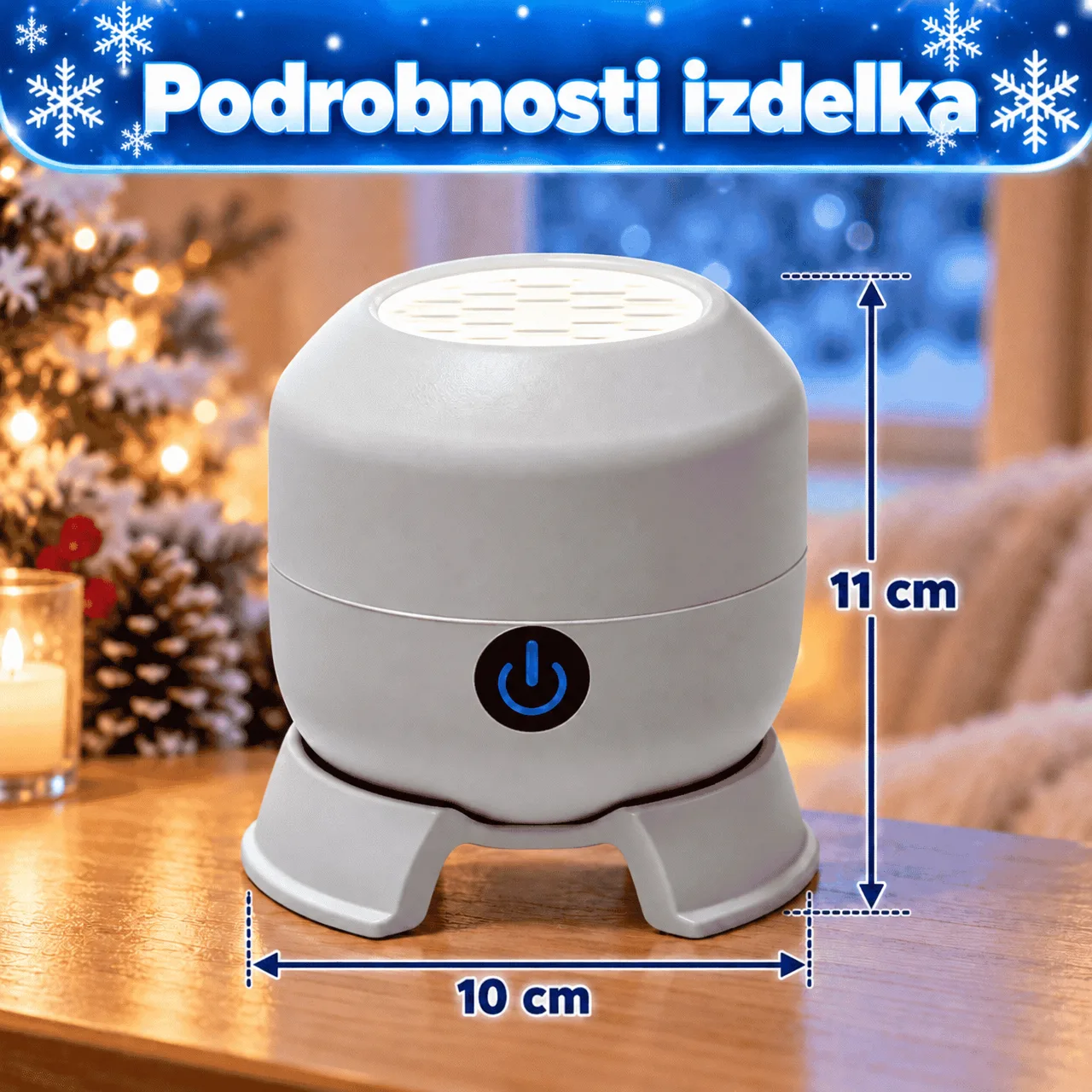 LED snowflake projector, SnowLamp - Image 3