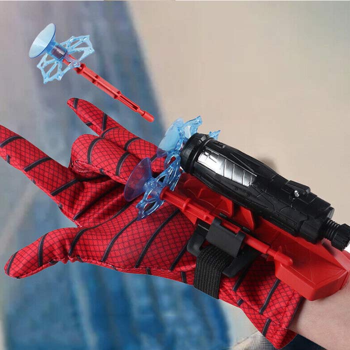 Toy includes Spiderman glove, toy gun and soft projectiles!