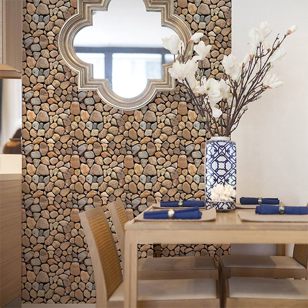 Stones3DWallpaper, three-dimensional wall stickers in stone imitation (10 pcs.) - Image 7
