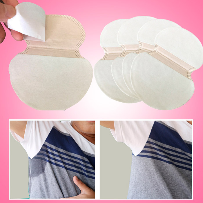 Extremely easy to install - just place the self-adhesive pads on the fold of the garment under the armpit and they're ready to use!