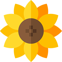 SunNecklace, necklace with sunflower motif and cute inscription - Image 4
