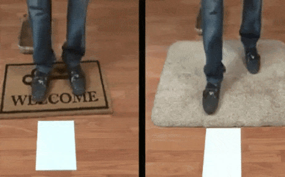 SuperStep, the carpet that cleans soles and paws in just one step - video