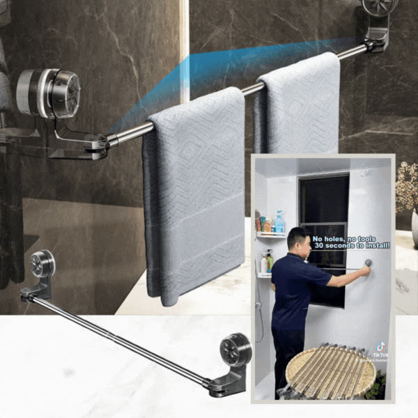 Flexible towel rail, TOWELBAR - video