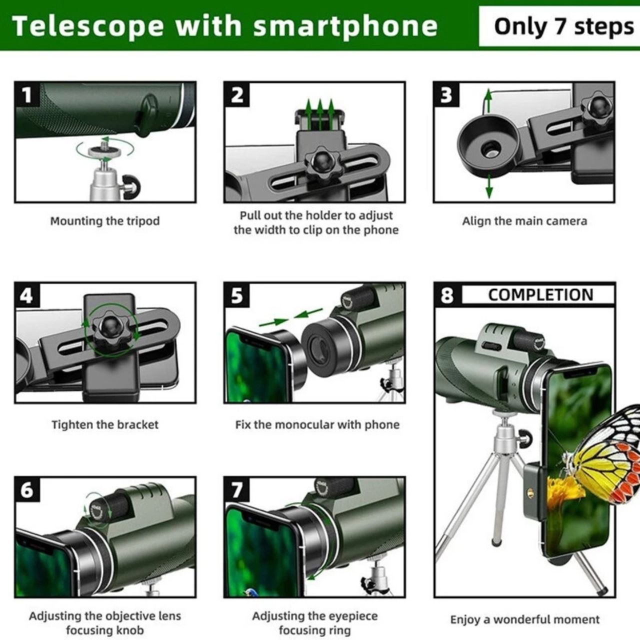 Telescope, monocular observing telescope - Image 5