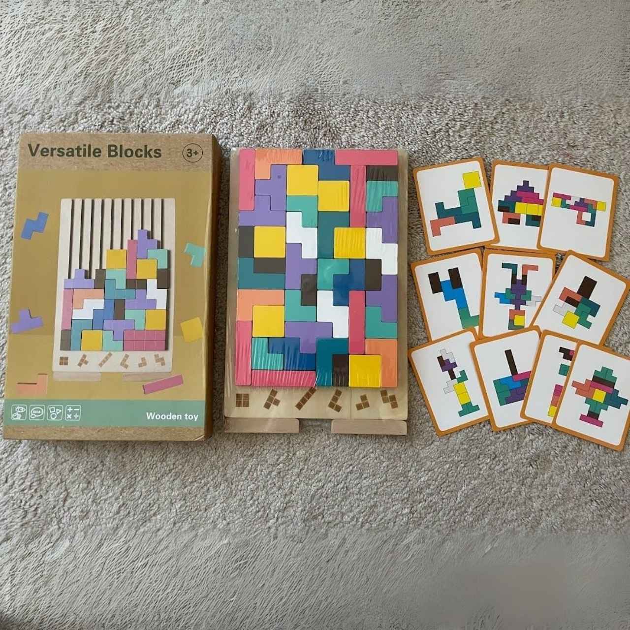 Tetris, wooden didactic toy - Image 8