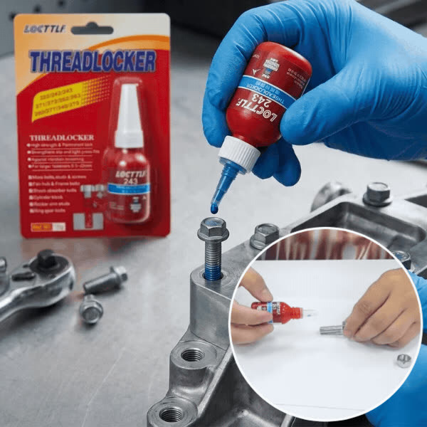 Thread-locking adhesive, ThreadLocker - video